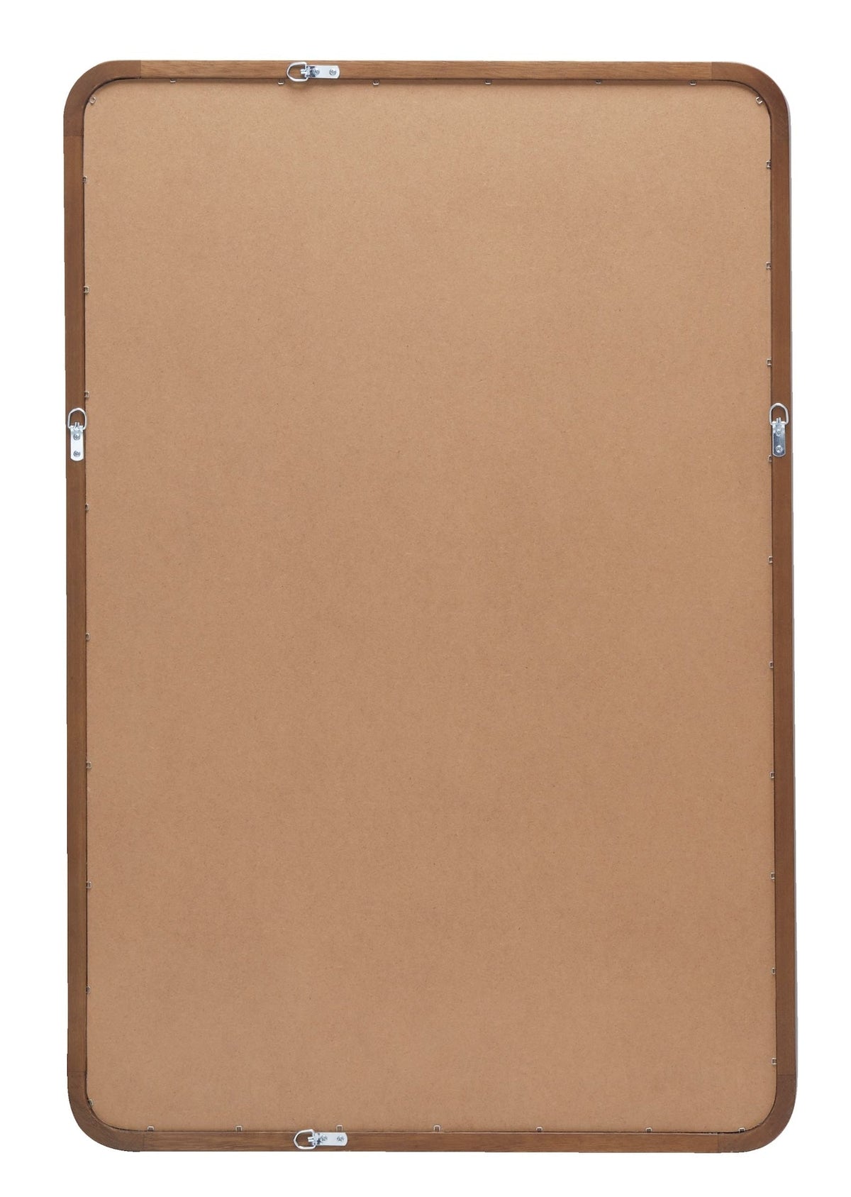 Springside Pearwood Rectangular Wall Mirror, Brown, 24 x 36-in