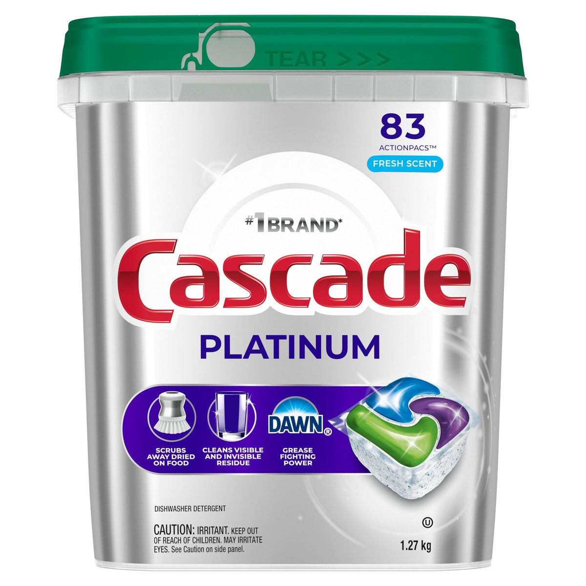 Platinum ActionPacs Fresh Dishwasher Pods, 83-ct