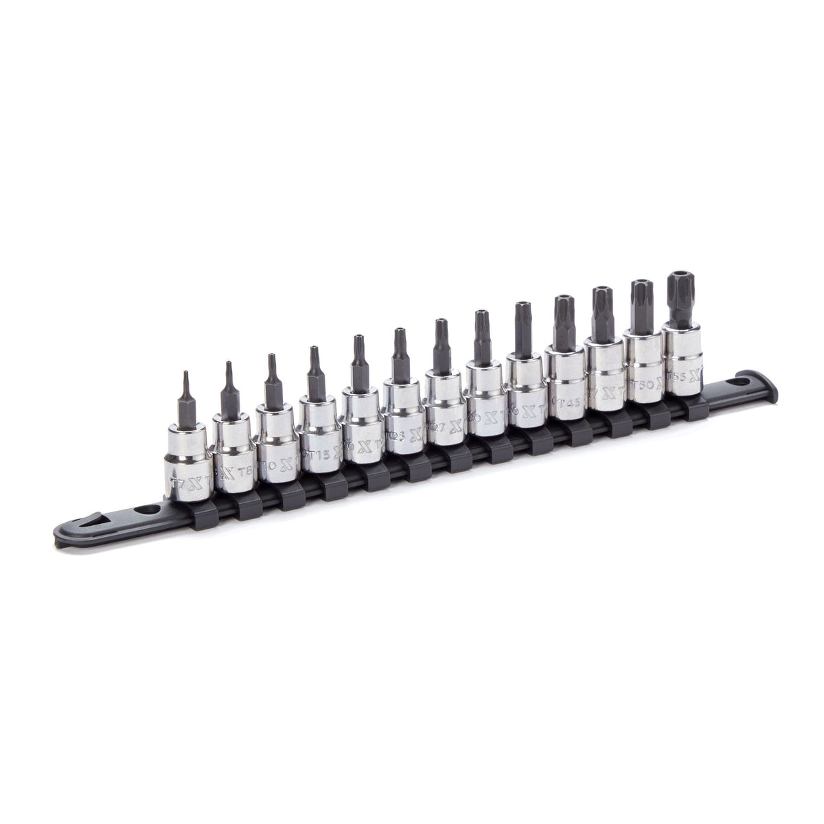 3/8-in Drive Tamper Proof Star-drive Bit Socket Set, Heat-Treated, 13-pc