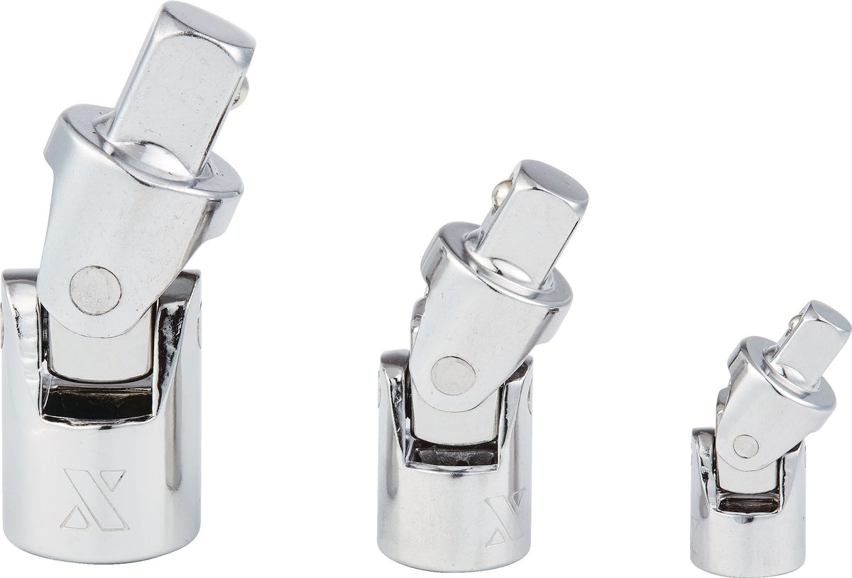 U-Joint Socket Set, 3-pc, CRV