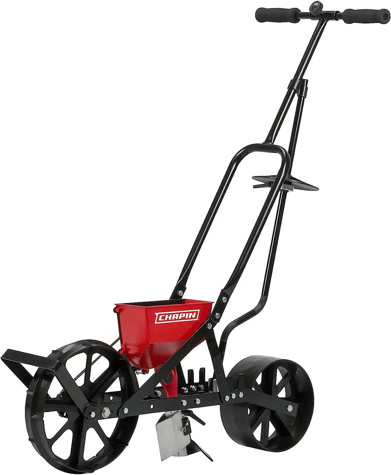 Garden Push seeder With 6 Seed Plates for Up to 20 Varieties Of Seeds Y6536