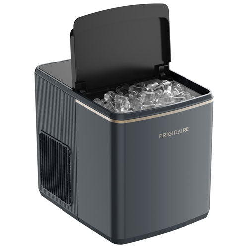 26 lb Countertop Bullet Ice Maker with Touch Controls – Grey M9439