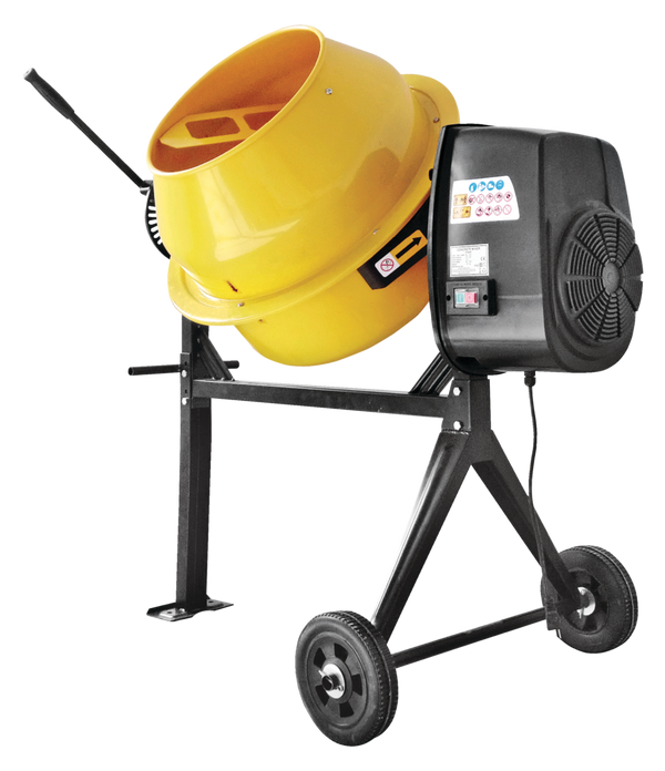 74013 5A Portable Electric Concrete Mixer, 115-L/4-cu-ft Y0584