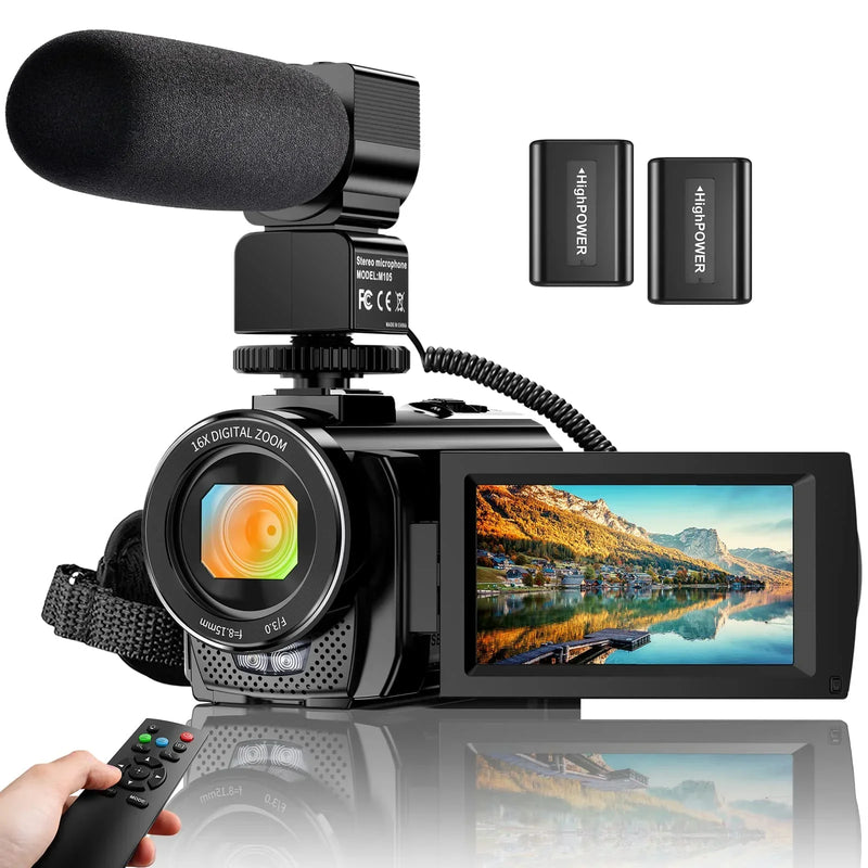 Video Camera Vlogging Camera Recorder FHD 1080P A0166