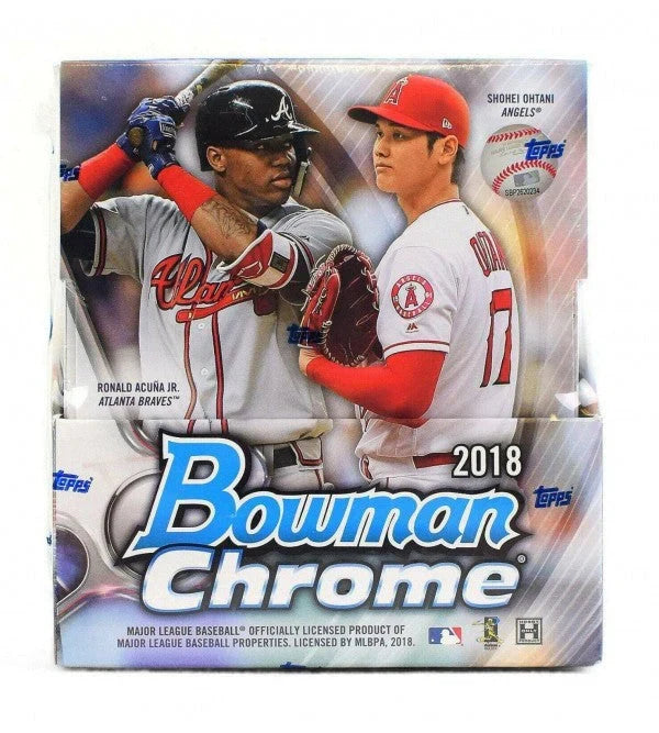 Bowman Chrome Baseball Sealed Hobby Box K3283