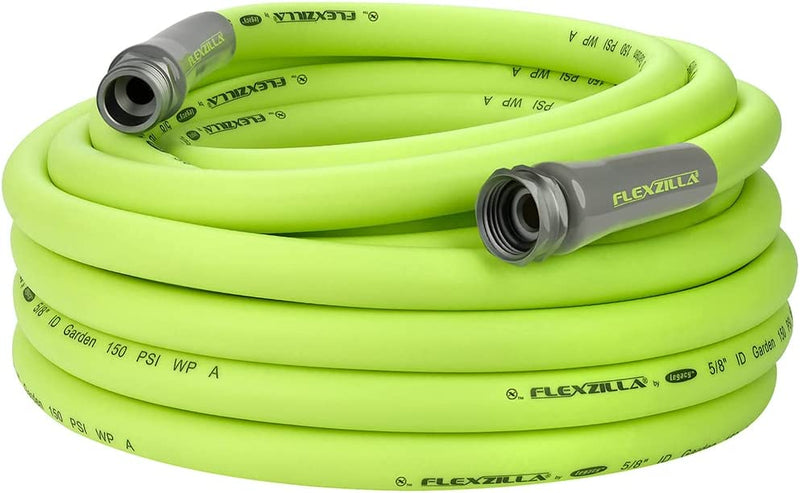 Flexzilla Garden Hose 5/8 in. x 50 ft, Heavy Duty, Lightweight, Drinking Water Safe Q8079