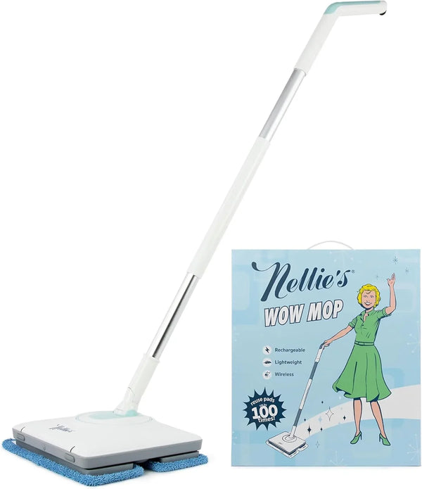 With adjustable handle and built-in water tank - built-in LED lights for thorough cleaning - wireless, battery-powered and easy to use - suitable for all floor types, environmentally friendly and sustainable W9405