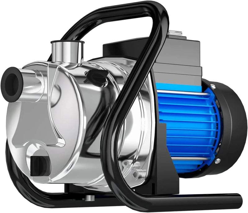 1.6 HP Portable Water Transfer Pump 1500 GPH Electric Shallow Well Pump Garden Booster Pumps for Draining Irrigation Lawn Farm Water Removal O5104