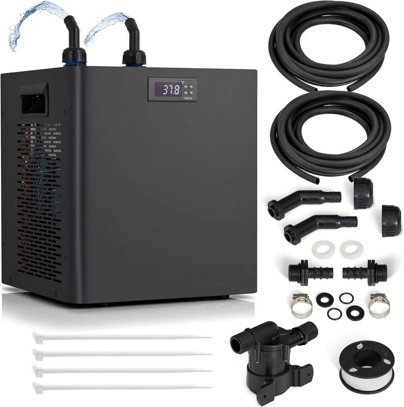 Polar Revive Chiller for Ice Bath and Cold Plunges Including All Hoses and Pumps. 1/3 HP, 2/3 HP, 1 HP Models W0927