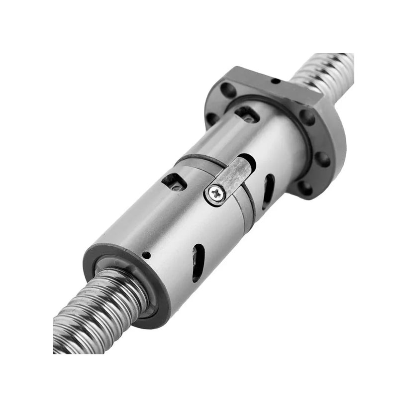 750 mm C5 ball screw with end-mounted bearing nut cover A1219