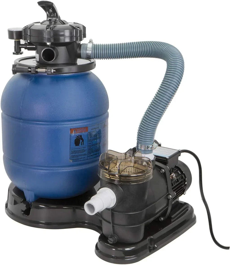 XtremepowerUS 13" Sand Filter 3/4HP Pool Pump L7886