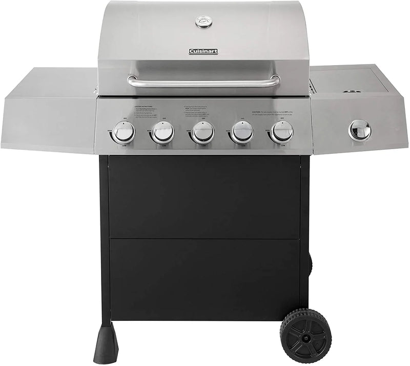 CGG-8500 Side Five Burner Gas Grill G0125