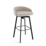 Cruz Welded Steel Bar Stool, 300-lb Capacity