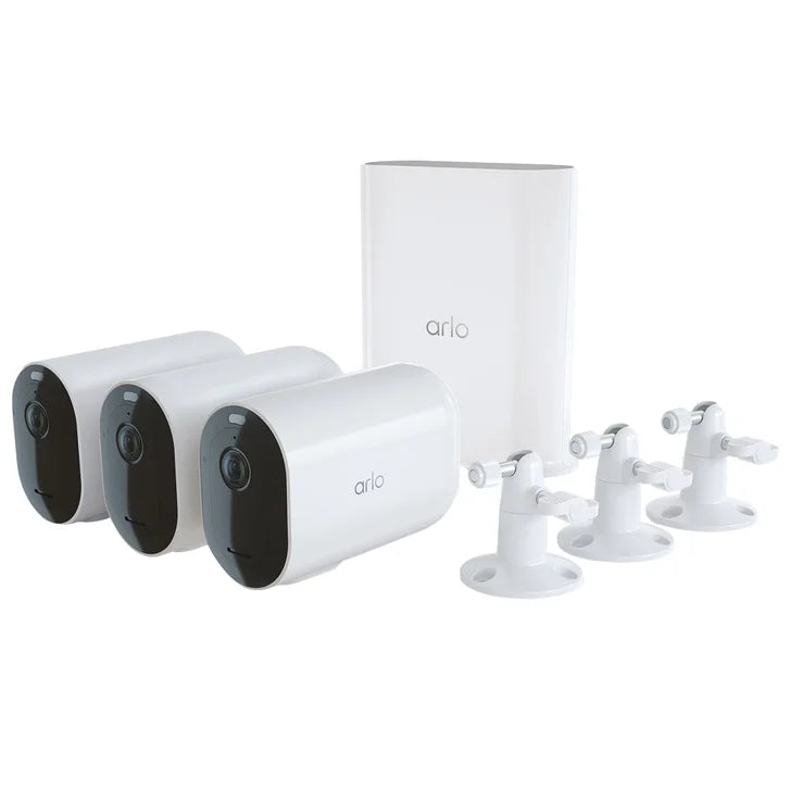 Arlo Pro 4 XL 3 Camera Security Bundle T6228