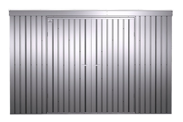 Elite 10x4-ft Galvalume Corrosion-Resistant Steel Shed K1252