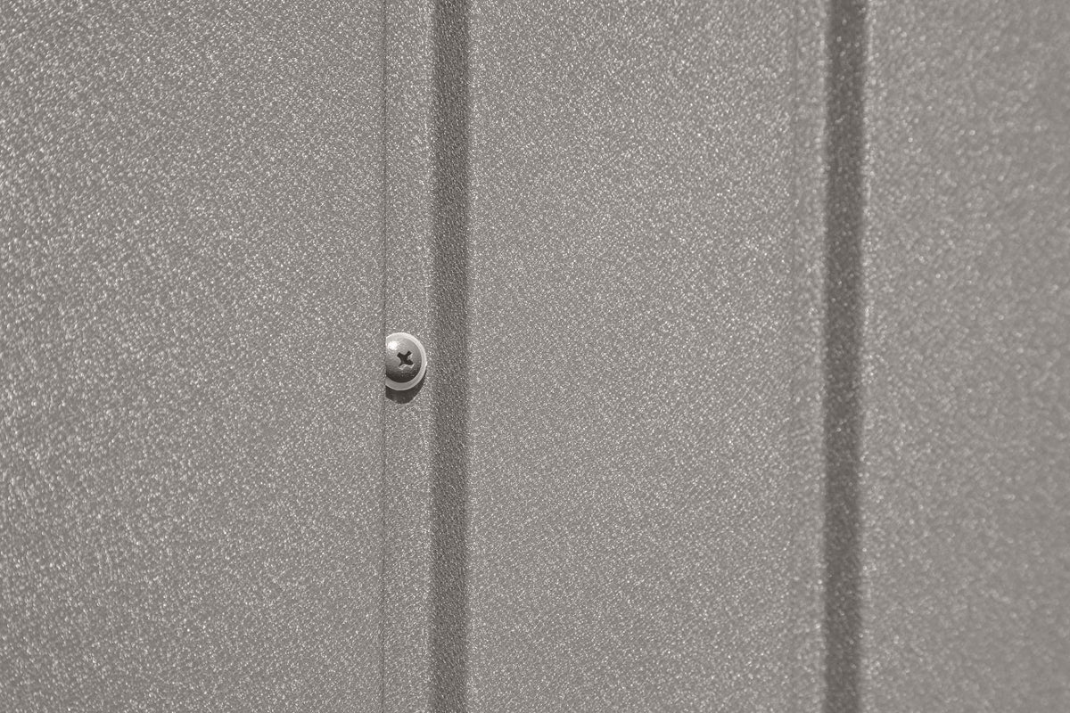 Elite 14x14-ft Cool Grey Corrosion-Resistant Steel Storage Shed