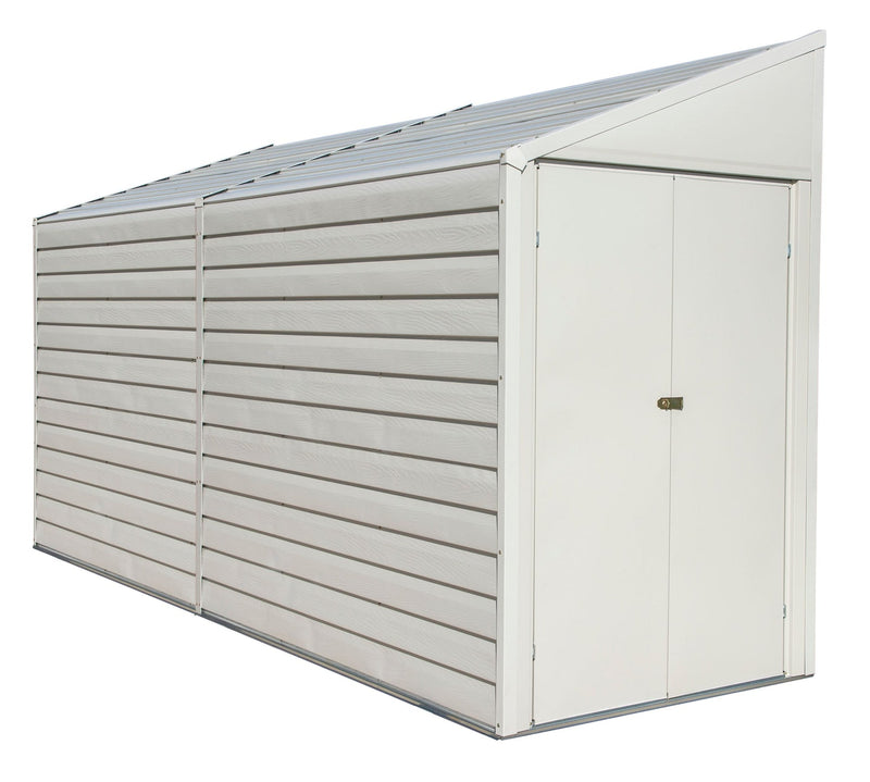Yardsaver Electro Galvanized Steel Storage Shed, 4-ft x 10-ft W0869