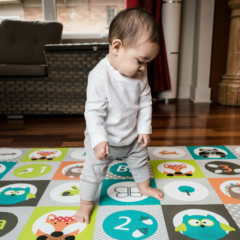 Mülti BPA-Free Water-Resistant Tiles Playmat C0250