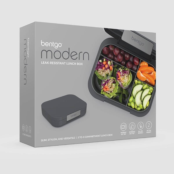 Modern Lunch Box, 1.2L, Dark Grey B1355