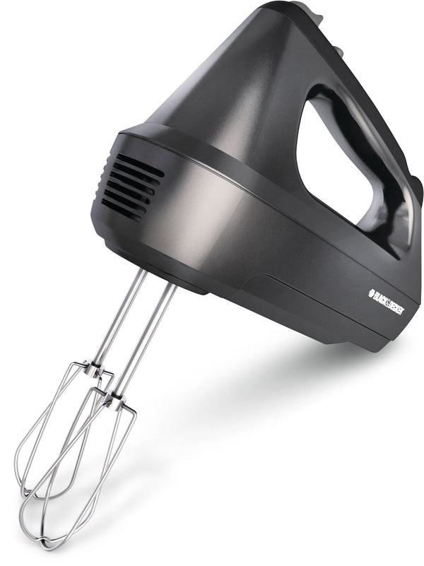 6-Speeds Hand Mixer with Storage Case Black A7728