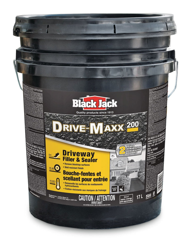 200 2-Year Asphalt Driveway Filler & Sealer, 32.5 sq. m Coverage, 17-L H6636