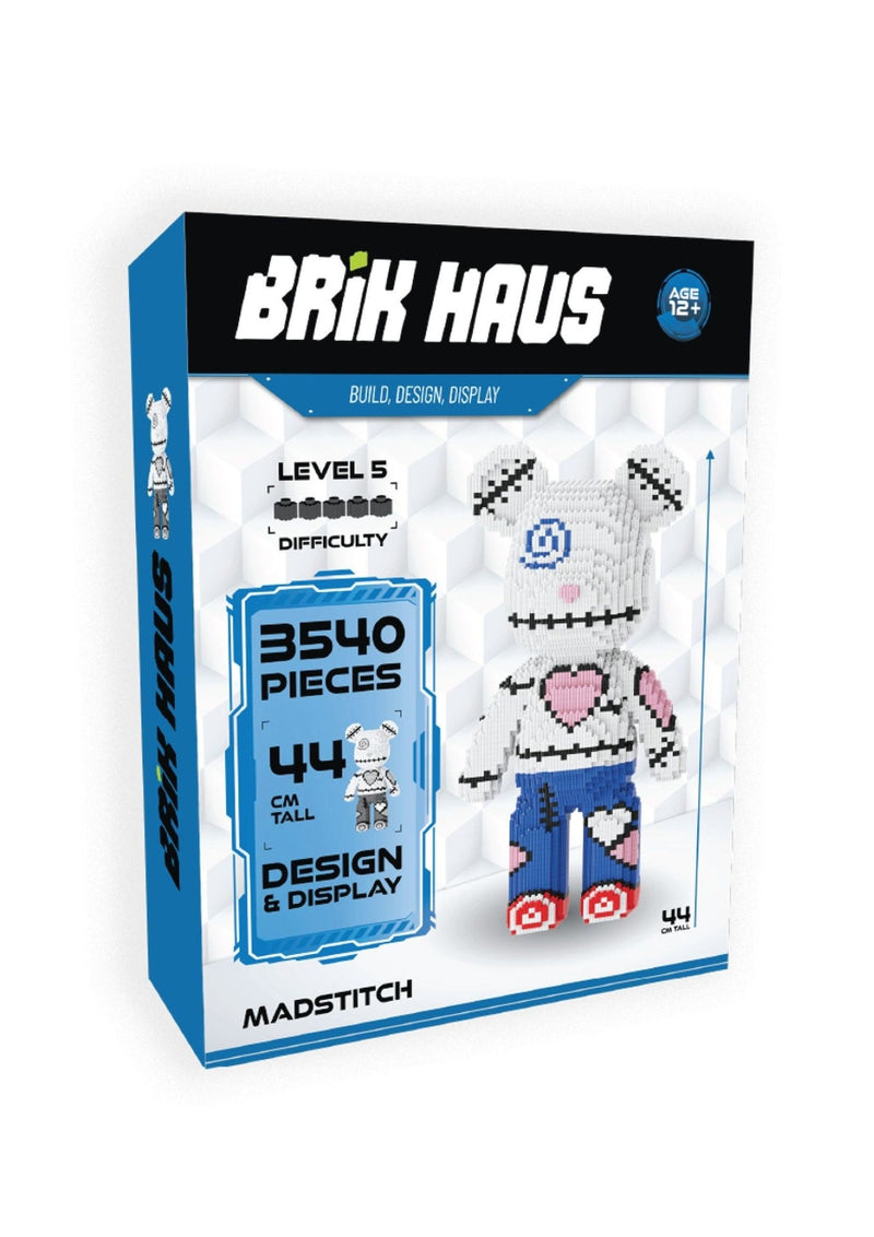 Brik Haus Madstitch Construction Set, Medium O3859