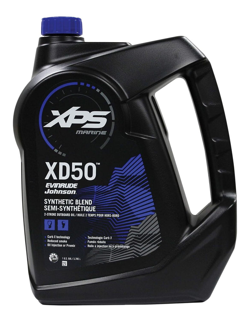 XPS XD-50 XPS Marine Outboard Synthetic Blend Engine Oil TC-W3, 3.78-L I0381