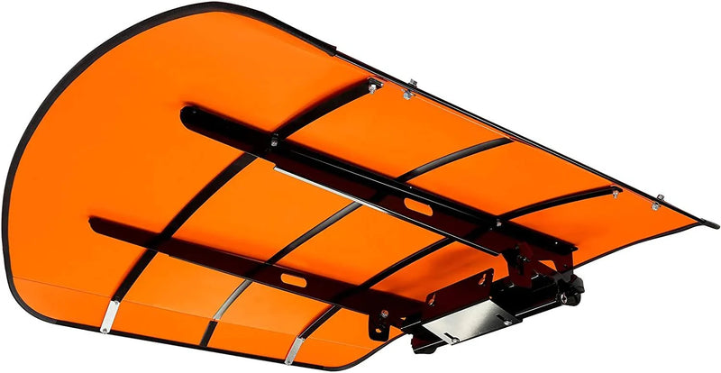 Tractor Canopy Orange Compatible with All ROPS 48 X 52 Equipped Tractors with a 2 x 2 or 2 x 3 ROPS (Will Add About 4 to The Height of The Tractor) Tractor Sun Canopy Sunshade J1490