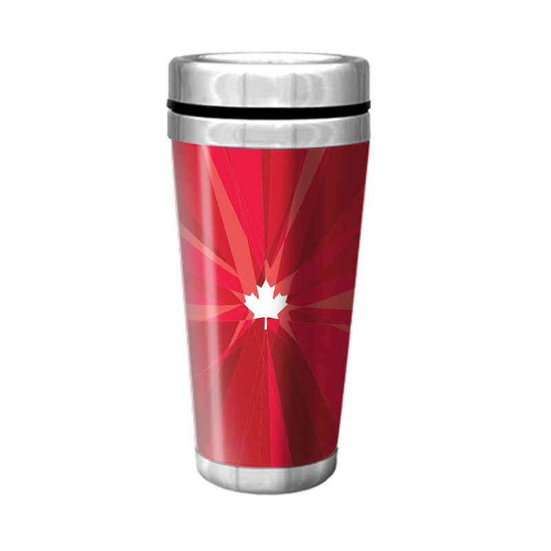Stainless Steel Travel Mug For Fans/Collectors, Red, 16-oz X8848