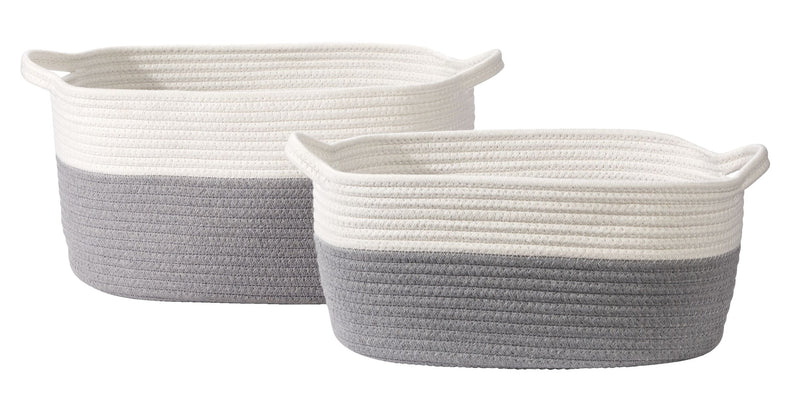 Nesting Rope Baskets Set, 2-pk U6291