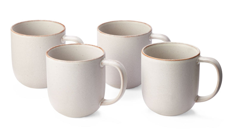 Summerset Reactive Glaze Stoneware Mug Set, 13-oz, 4-pk X9535