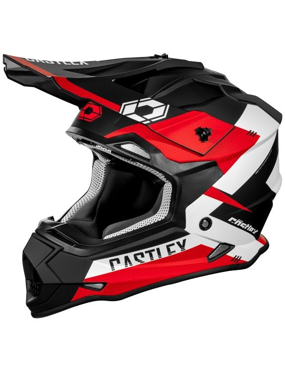 X Youth Mode Flow MX Helmet, Matte Red I7092