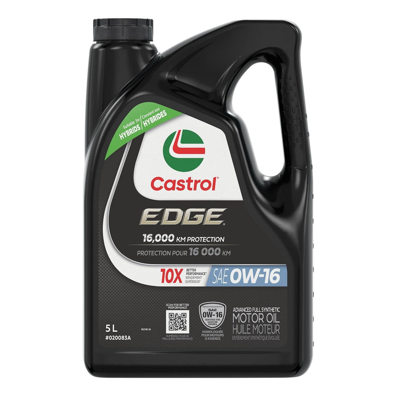 EDGE 0W16 Advanced Synthetic Motor Oil, 5-L L1787