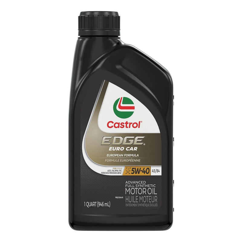 EDGE 5W40 A3/B4 Euro Advanced Synthetic Engine/Motor Oil, 946mL J4116