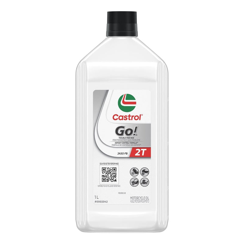 Go! 2-Stroke 2T Motorcycle Oil, 1-L D1219