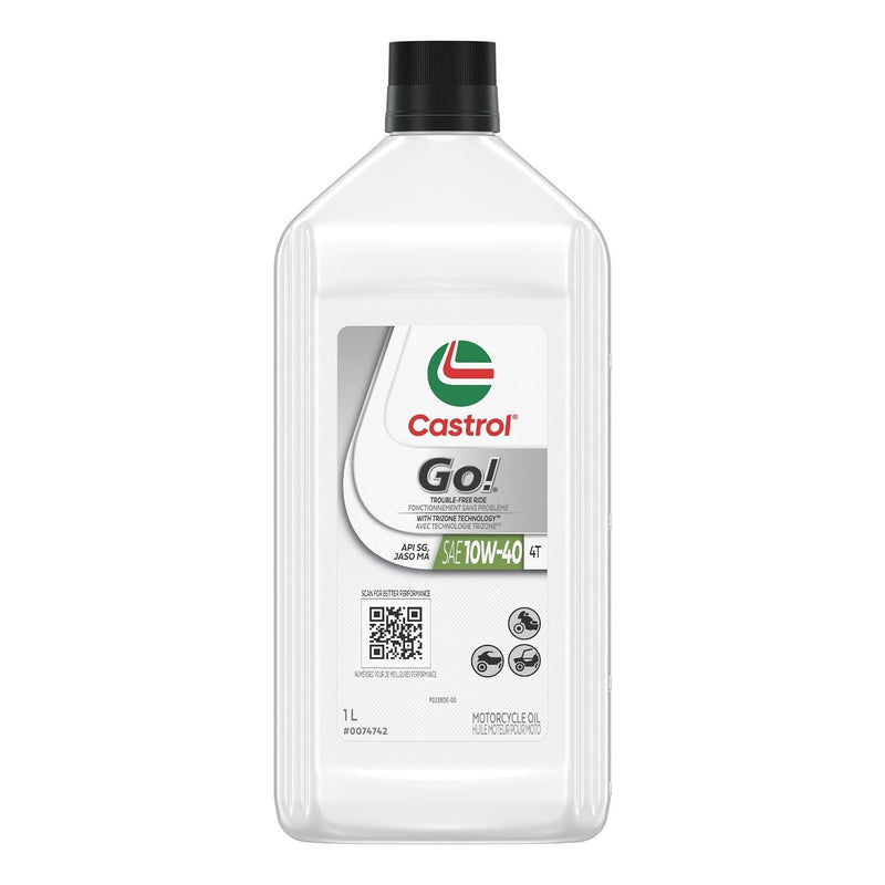 Go! 4-Stroke 4T Motorcycle Oil 10W40, 946-mL V0768
