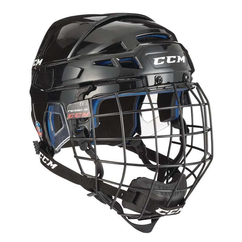 XT85 Hockey Helmet & Cage Combo, Junior/Senior, Black, Various Sizes H9103