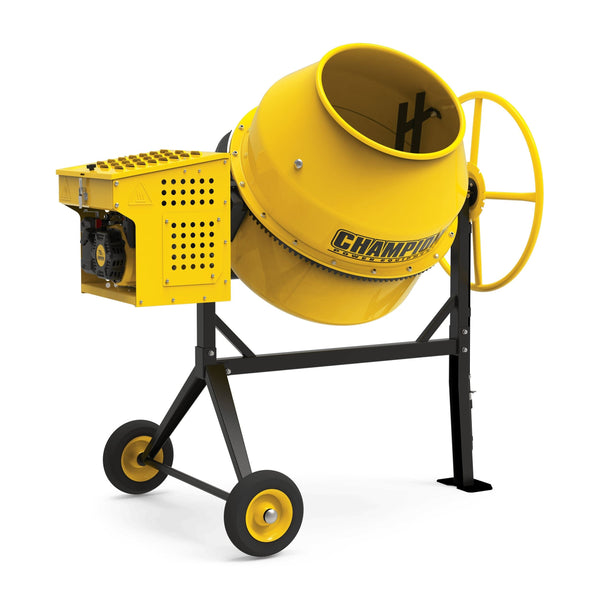 Power Equipment 201495 8.8-cu.ft 79cc Gas-Powered Heavy Duty Cement Mixer, 450-lb Capacity X1703