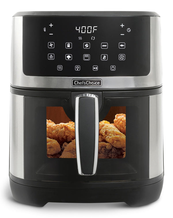 Air Fryer with LED Touchscreen Display, 7-qt E6816