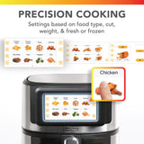 Air Fryer with TFT Touchscreen Display, 7-qt