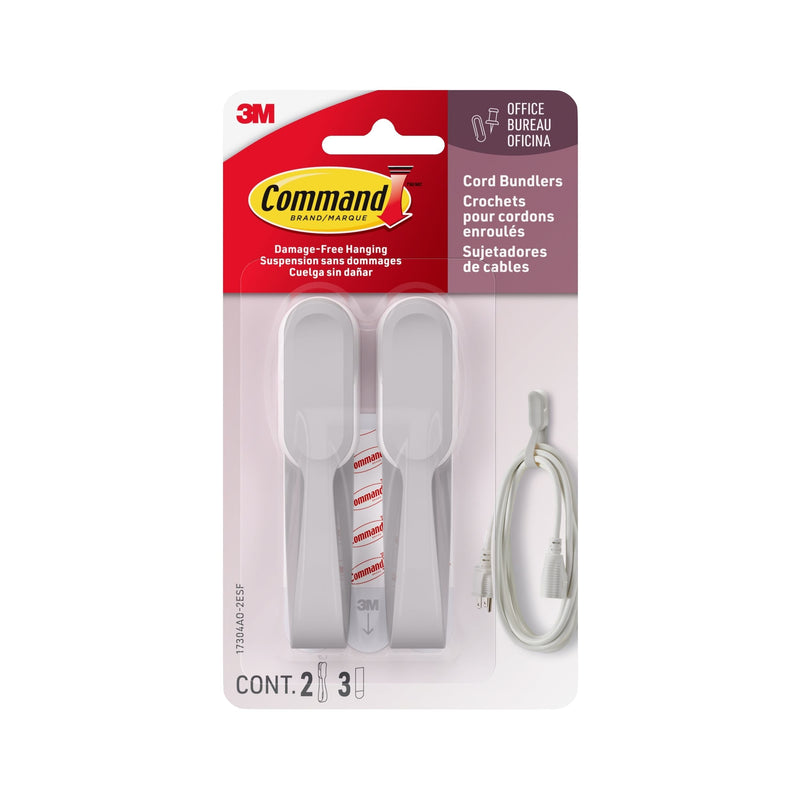 Cord Bundlers, 2pk, Grey U9643
