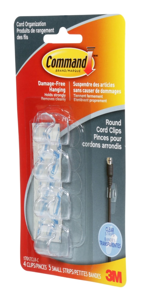 Cord Clips, For Electronic Cord, Damage Free X2462