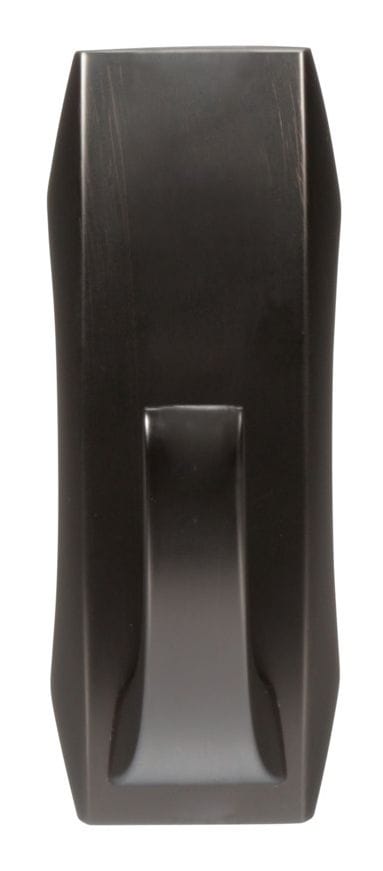 Large Metal Décor Hook with Adhesive Strips, Oil Rubbed Bronze, 5-lbs, 1 Strip per Pack Y3890