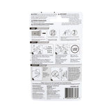 Small Decorative Hooks with Adhesive Strips, Matte Black, 0.5-lbs, 4 Strips per Pack
