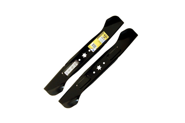NX-15 Riding Mower 2-in-1 High-Lift Blade Set, Fits 2015 & After Models, Black, 46-in, 2-pk S4940