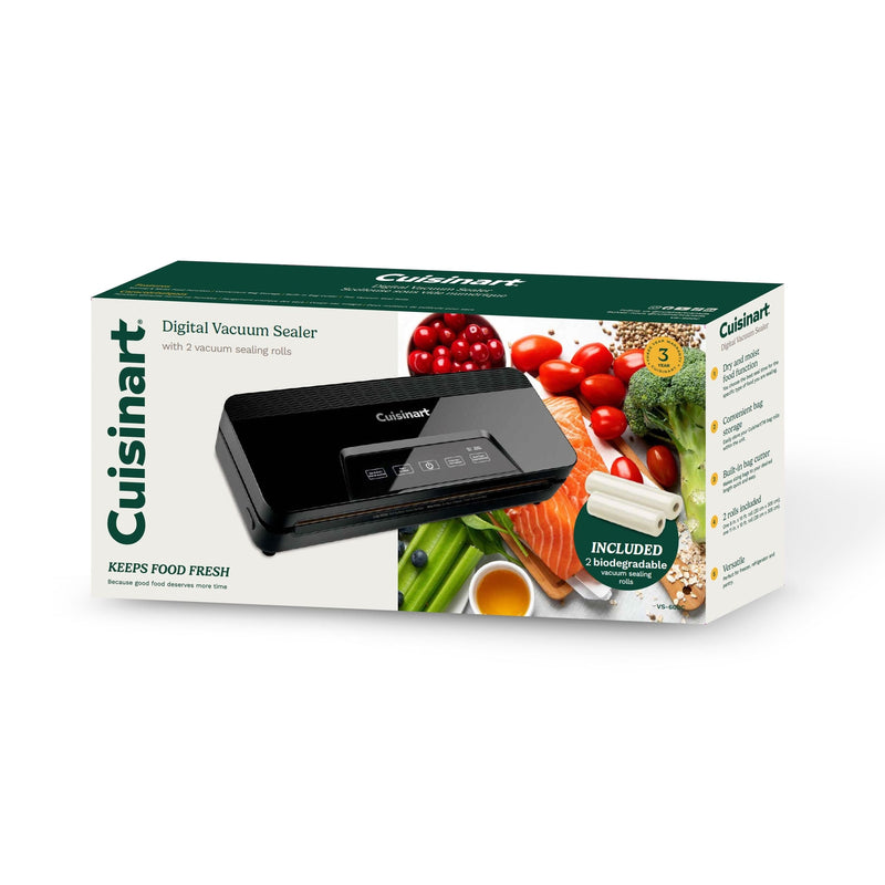 Digital Touch Screen Vacuum Sealer, with 2 Rolls Q4098