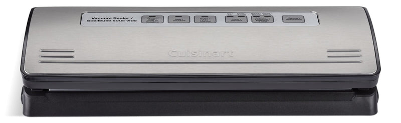 One-Touch Vacuum Sealer, Stainless Steel, Black Z3893