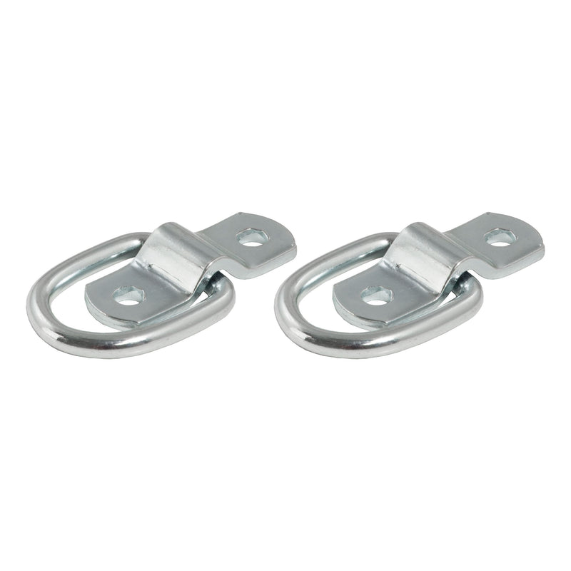 1-in x 1-1/4-in Surface-Mounted Tie-Down D-Rings, 1200-lb, 2-pk Q8591