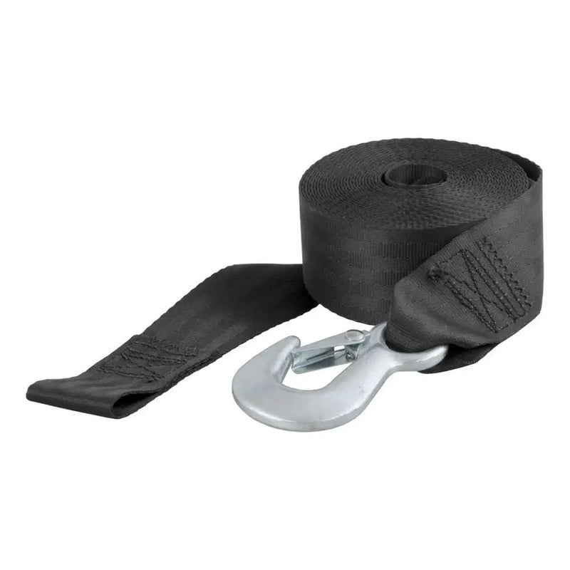 29451 2-in x 20-ft Nylon Winch Strap with Hook, 3,300-lbs C6319