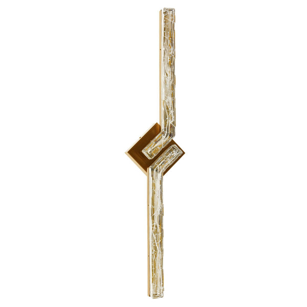 Contour Integrated LED 33in Brass Vanity Light E6207